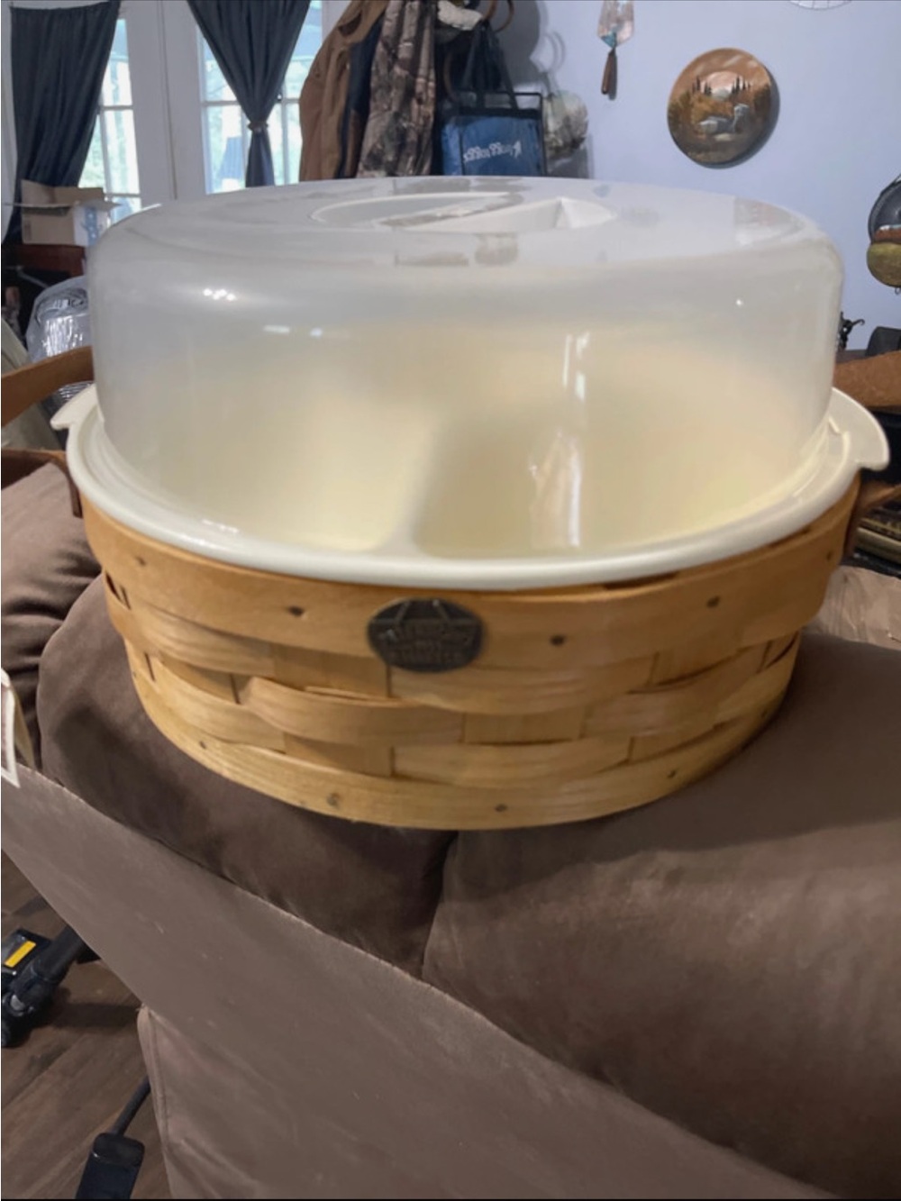 Peterboro Lazy Suzan serving tray